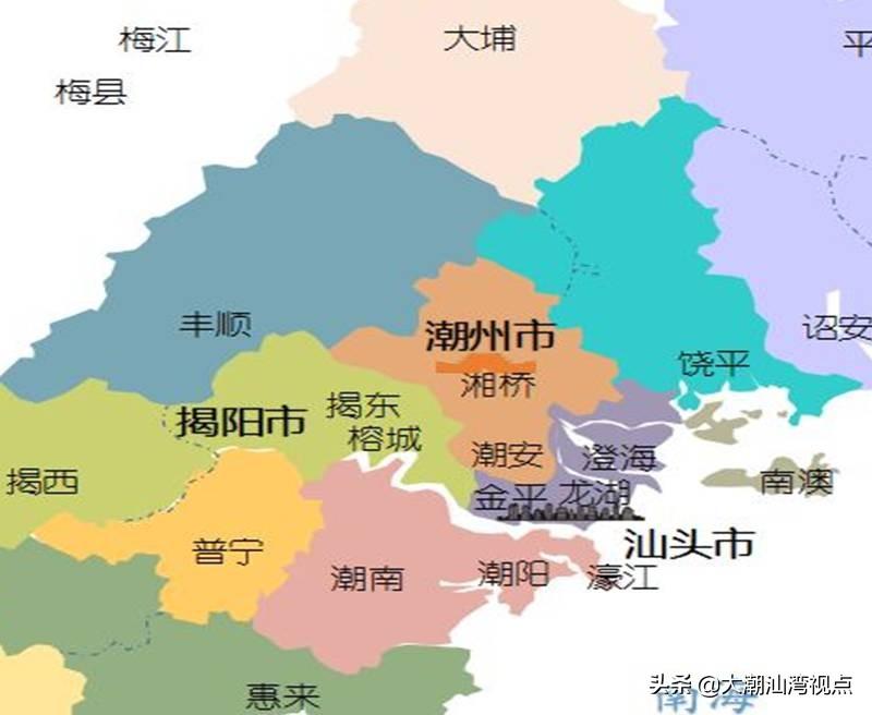 广东省惠来地图，探索地理之美与人文之韵