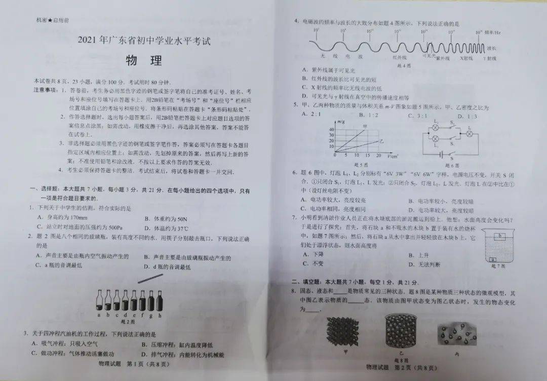 广东省高中考卷，探索、挑战与成长之路